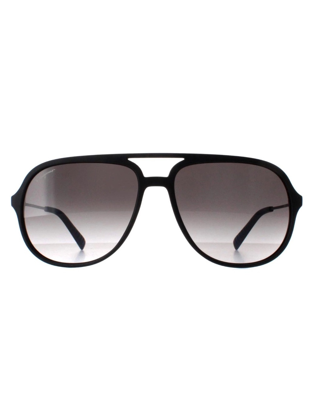 Salvatore Ferragamo SF999S 002 Black Aviator Men’s Sunglasses Gradient Lens